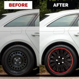 Pilot Automotive Universal Fit Black with Red Trim